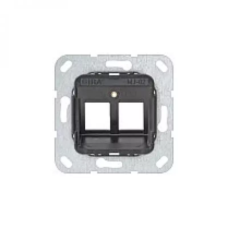 GIRA Πλάκα στήριξης 560200 Modular Jack 2 2πλό πλαίσιο τοποθέτησης