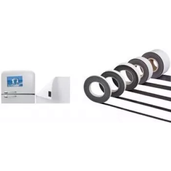 MAUL Αυτοκόλλητη μαγνητική ταινία 60 mm x 10 m, πάχος 1 mm, εύκαμπτη, κοπτόμενη κατά παραγγελία (6156509)
