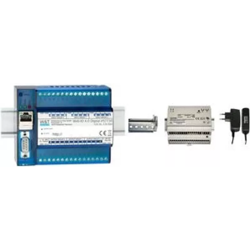 W&T Web-IO 4.0 Digital, 12x Είσοδος, 12x Έξοδος – Ethernet TCP/IP Module ελέγχου και παρακολούθησης σημάτων 57730