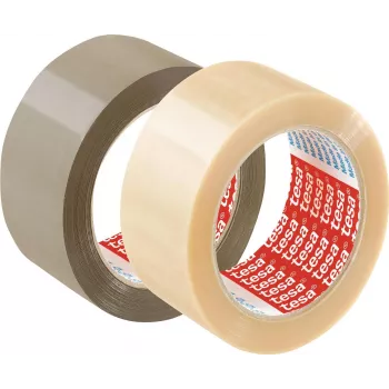 TESA εξαιρετικά ισχυρή 66 m PVC διαφανής ταινία συσκευασίας (57176)