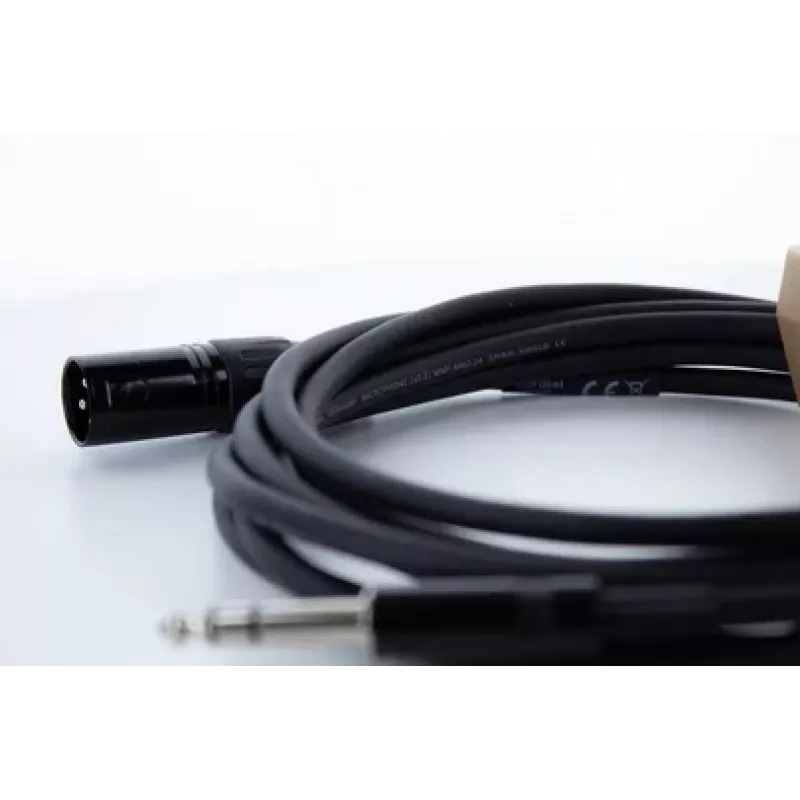 Cordial EM 1 MV καλώδιο ήχου XLR σε 6,3 mm TRS jack 1 m μαύρο 14810