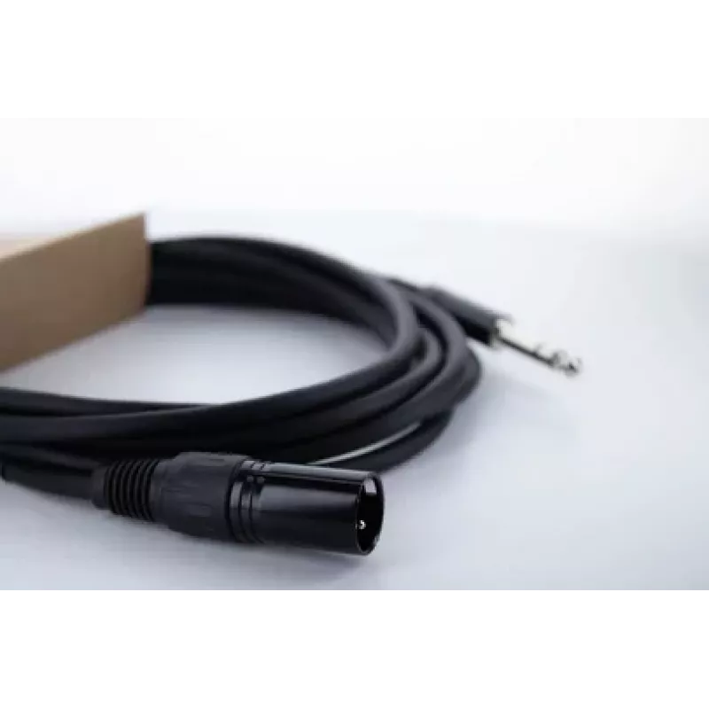 Cordial EM 3 MV XLR σε 6,3 mm TRS jack καλώδιο ήχου, 3 m, μαύρο 14812