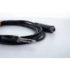Cordial 14826 καλώδιο επέκτασης στερεοφωνικού jack 6,3 mm 10 m μαύρο