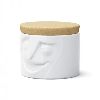 FIFTYEIGHT PRODUCTS BHS FIFTYEIGHT Γυάλινο βάζο 900ml Cheerful White (T023101)