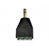 GÜDE 7960 προσαρμογέας βύσματος jack 3,5mm 3 ακίδων
