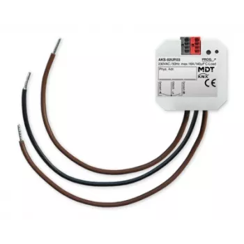 MDT Ενεργοποιητής 2-πλός επίτοιχος, 16 A, 230 V AC, C-Load, Standard, KNX AKS-02UP.03