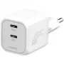4smarts PDPlug SiC Dual 45W 2C Λευκός επιτοίχιος φορτιστής