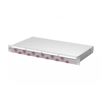 METZ CONNECT VIK 12xLC-D OM4 LWL Patchpanel 1U 24 ίνες 1504507512-F