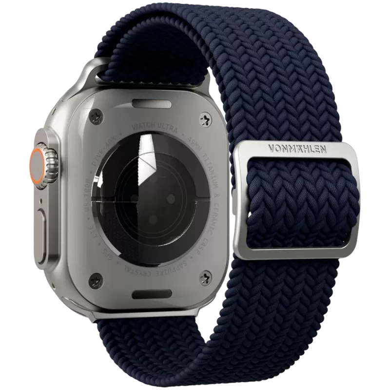 VONMÄHLEN Woven Loop για Apple Watch 44/45/49mm, Navy