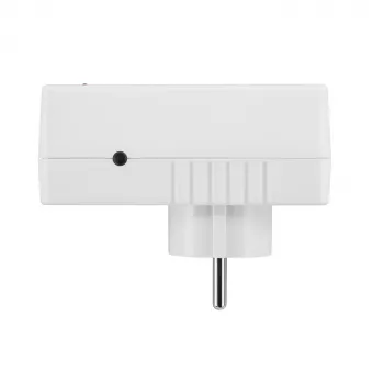 H-Tronic 1114720 Ανιχνευτής νερού με εξωτερικό αισθητήρα, Βύσμα, 230V AC, Ηχητικός συναγερμός 85 dB, Έξοδος ρελέ, Καλώδιο αισθητήρα 2m