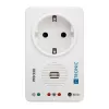 H-Tronic 1114800 Ανιχνευτής διακοπής ρεύματος, με μπαταρία, Συναγερμός 80 dB