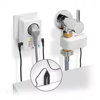 H-Tronic 1114725 ανιχνευτής νερού με τροφοδοσία δικτύου και εξωτερικό αισθητήρα