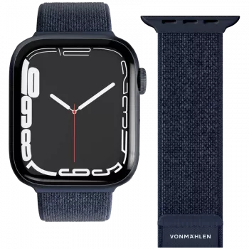 VONMÄHLEN Fitness Loop 2 λουράκι smartwatch για Apple Watch 40/41/42mm, Marineblau, ένα μέγεθος