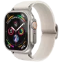 VONMÄHLEN Classic Nylon Loop για Apple Watch 40/41/42mm, κρεμ