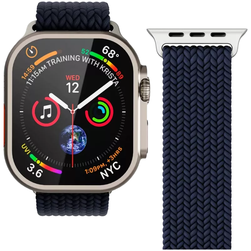 VONMÄHLEN Υφασμάτινο Loop για Apple Watch 40/41/42mm, Navy