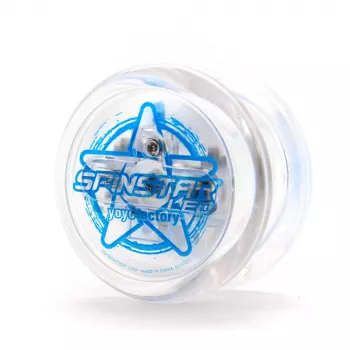 YoYoFactory Spinstar Yo-Yo που λάμπει στο σκοτάδι μπλε για αρχάριους έως προχωρημένους