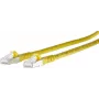 METZ CONNECT 1308450377-E Cat6a S/FTP Καλώδιο patch, Κίτρινο, 0,3 m