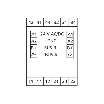 Metz 110836132170 MR-F-DO4 Modbus RTU Μονάδα ψηφιακής εξόδου
