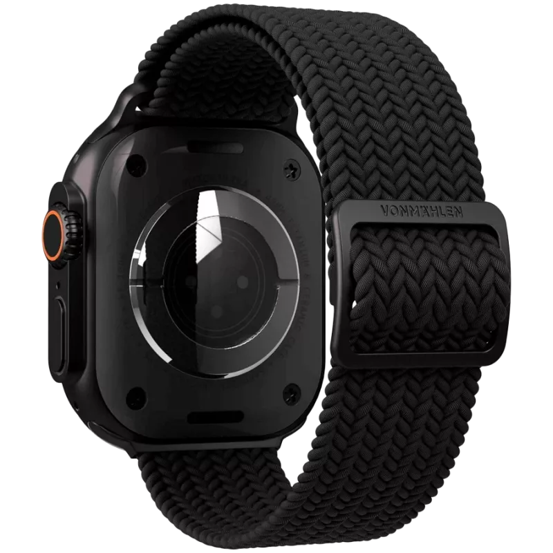 VONMÄHLEN Woven Loop 44, 45, 46, 49mm Ένα μέγεθος, All Black
