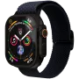 VONMÄHLEN Woven Loop για Apple Watch 44/45/46/49mm, Navy Black