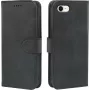 AIMOYU Premium Θήκη flip wallet δερμάτινη για iPhone SE (2022/2020), iPhone 8/7 - Μαύρο