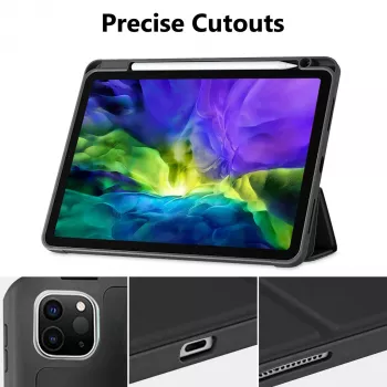 MRDISC Θήκη flip cover για Apple iPad Pro M4 – Μαύρο TPU MG-FLIPIPADPM4