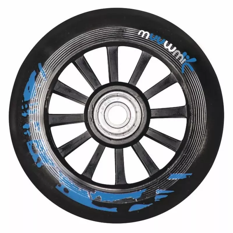 MUUWMI AU 408 Πατίνι stunt, τροχοί 100 mm, μαύρο/μπλε