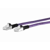 METZ CONNECT 1308451009-E Καλώδιο δικτύου Cat6a S/FTP, 1 m, μωβ