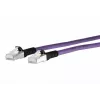 METZ CONNECT 1308451009-E Καλώδιο δικτύου Cat6a S/FTP, 1 m, μωβ