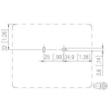METZ BTR NETCOM OpDAT ADT Κενή πλάκα προσαρμογέα για 4x SC Simplex / 2x LC Duplex, καθαρό λευκό 1501100000HC