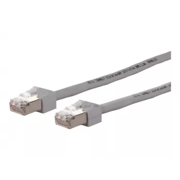 METZ CONNECT BTR 13084V0533-E Cat.6 S/FTP Καλώδιο patch RJ45, 0,5m, Γκρι 13084U0533-E