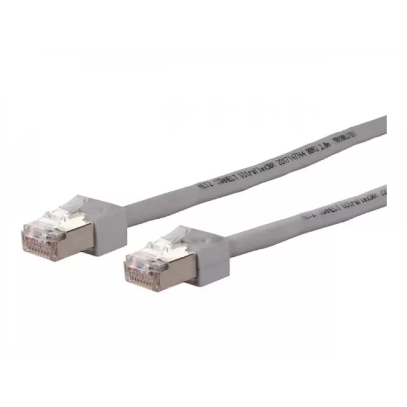 METZ CONNECT BTR 13084V0533-E Cat.6 S/FTP Καλώδιο patch RJ45, 0,5m, Γκρι 13084U0533-E