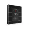 MDT BE-GBZS.01S KNX Γυάλινο Smart Πάνελ χειρισμού με έγχρωμη οθόνη, Μαύρο