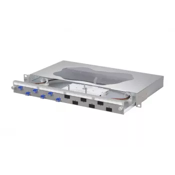 METZ CONNECT Πάνελ patch συγκόλλησης LWL 6xLC-D OS2 1U τοποθέτηση σε rack 1504697406-F