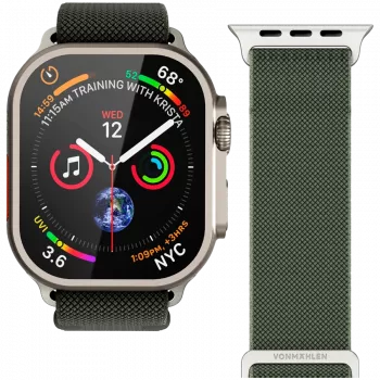 VONMÄHLEN Classic Nylon Loop 44, 45, 46, 49mm Ενιαίο μέγεθος, Ελιά