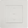 PowerRay PR-SCS-01 WiFi Touch Smart Διακόπτης ρολού, Πλαίσιο γυαλιού Λευκό