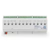 MDT AKI-1216.04 KNX Ενεργοποιητής διακοπής, 12 καναλιών, 12 TE ράγα DIN, 16/20 A, 230 V AC, χωρητικό φορτίο 200 µF