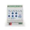 MDT JAL-0410D.02 Ενεργοποιητής περσίδας 4 απλών, 4TE, 24VDC, 8A