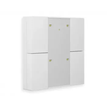 MDT RF-TA55A4.01 KNX RF+ Διακόπτης Plus 4 απλών με ενεργοποιητή, Λευκό γυαλιστερό