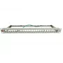 IT-BUDGET 19 ιντσών 24-Port Keystone Patch Panel, 1U, χωρίς εξοπλισμό, ανοιχτό γκρι 90ITBMT24PORTG