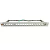IT-BUDGET 19 ιντσών 24-Port Keystone Patch Panel, 1U, χωρίς εξοπλισμό, ανοιχτό γκρι 90ITBMT24PORTG