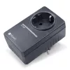 H-Tronic 1114730 Περιοριστής ρεύματος εκκίνησης SCL 3680 IP20, 16 A, 3680 W, Προσαρμογέας βύσματος Schuko, Μαύρο
