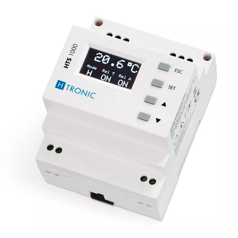 H-TRONIC HTS 1000 Διακόπτης θερμοκρασίας ράγας DIN -99°C έως +850°C 1114690