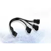 Inter-Tech AC PWM-Y-3 Καλώδιο PWM-Y για τρεις ανεμιστήρες, 4-Pin, 15 cm 88885652