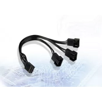 Inter-Tech AC PWM-Y-3 Καλώδιο PWM-Y για τρεις ανεμιστήρες, 4-Pin, 15 cm 88885652