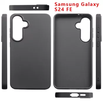 MRDISC Samsung Galaxy S24 FE Θήκη πλάτης Μαύρο TPU MG-BCSGAS24FESW