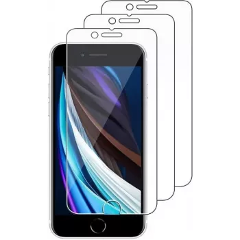JETech Προστασία οθόνης από σκληρυμένο γυαλί για iPhone SE 3/2 (2022/2020) 4,7 ιντσών - συσκευασία 3 τεμ., 9H, 2.5D, φιλικό προς θήκες