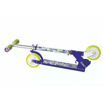 MUUWMI KiddyScooter Racing Πατίνι 3 τροχών, Μπλε