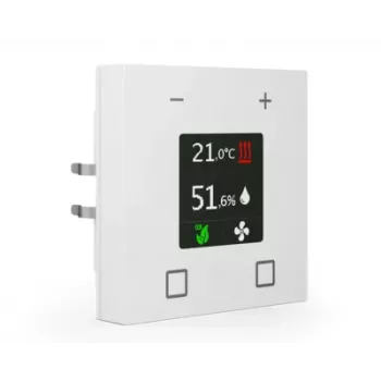 MDT SCN-RTN55S.01 Μονάδα θερμοκρασίας χώρου Smart 55 Λευκό Γυαλιστερό