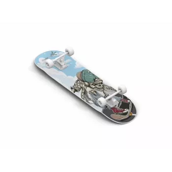 MUUWMI AU 540 Classic Skateboard ABEC 5 Totenkopf 31 ίντσες x 8 ίντσες